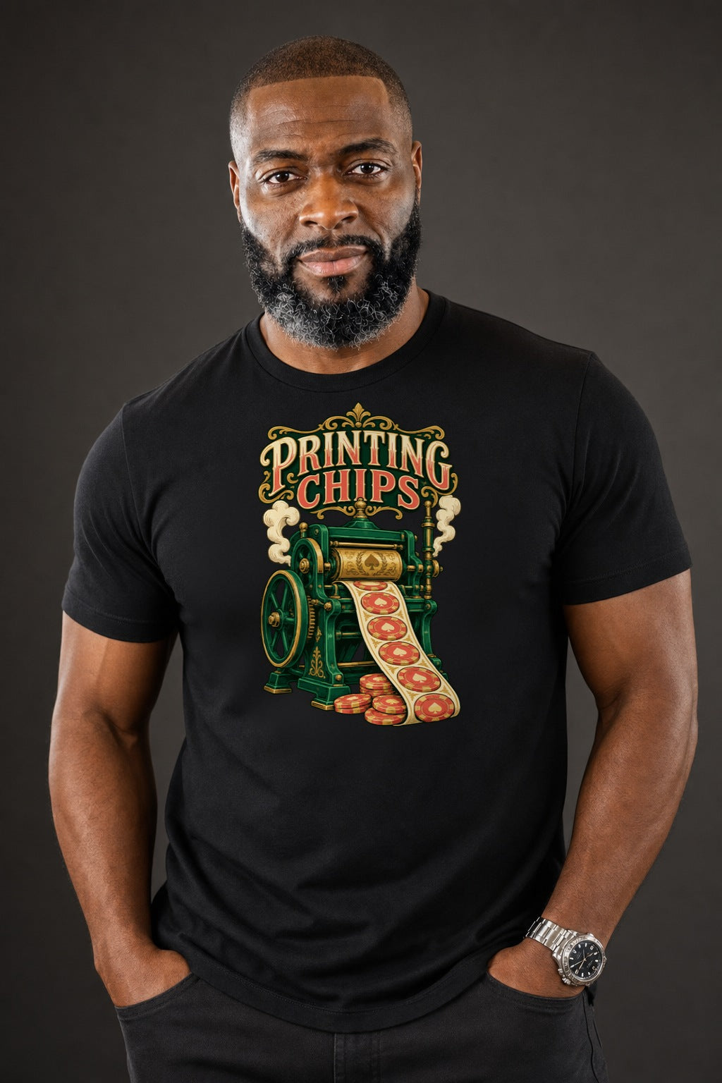 Printing Chips Tee