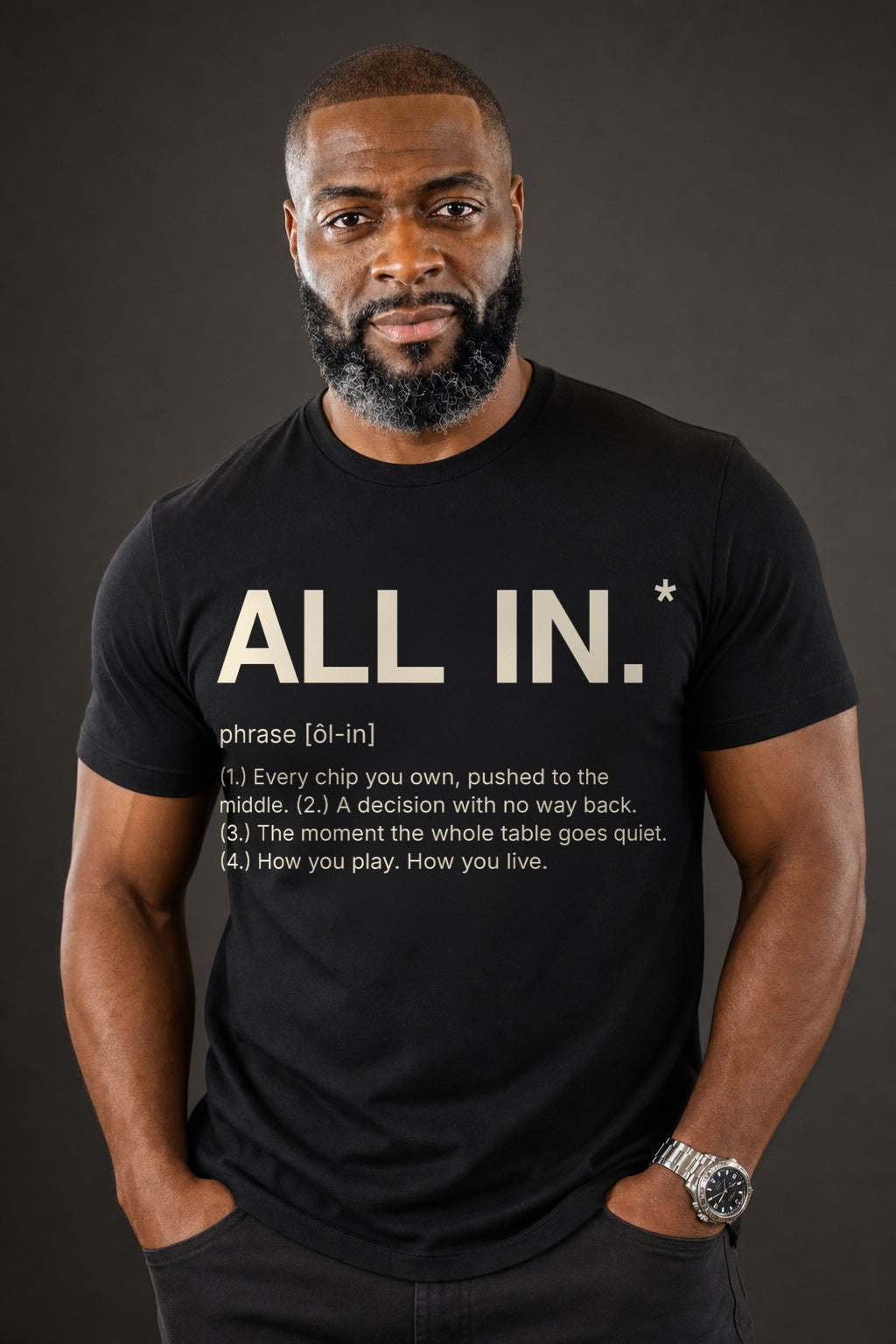 All In. Definition Tee