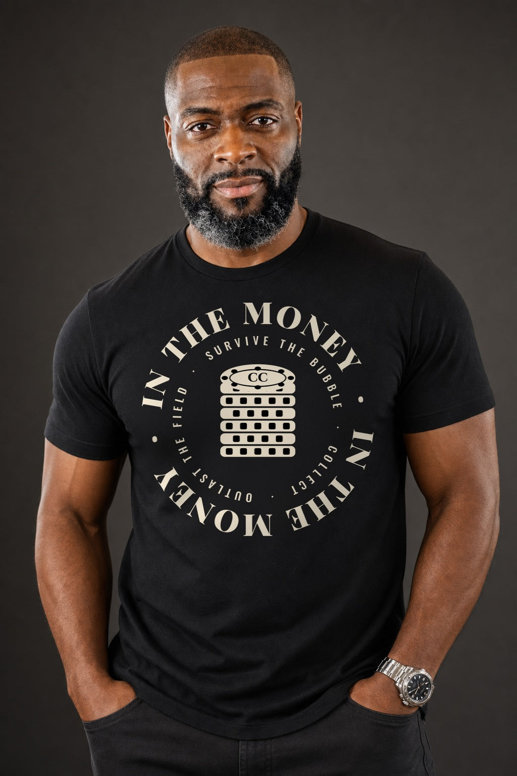 In the Money Badge Tee