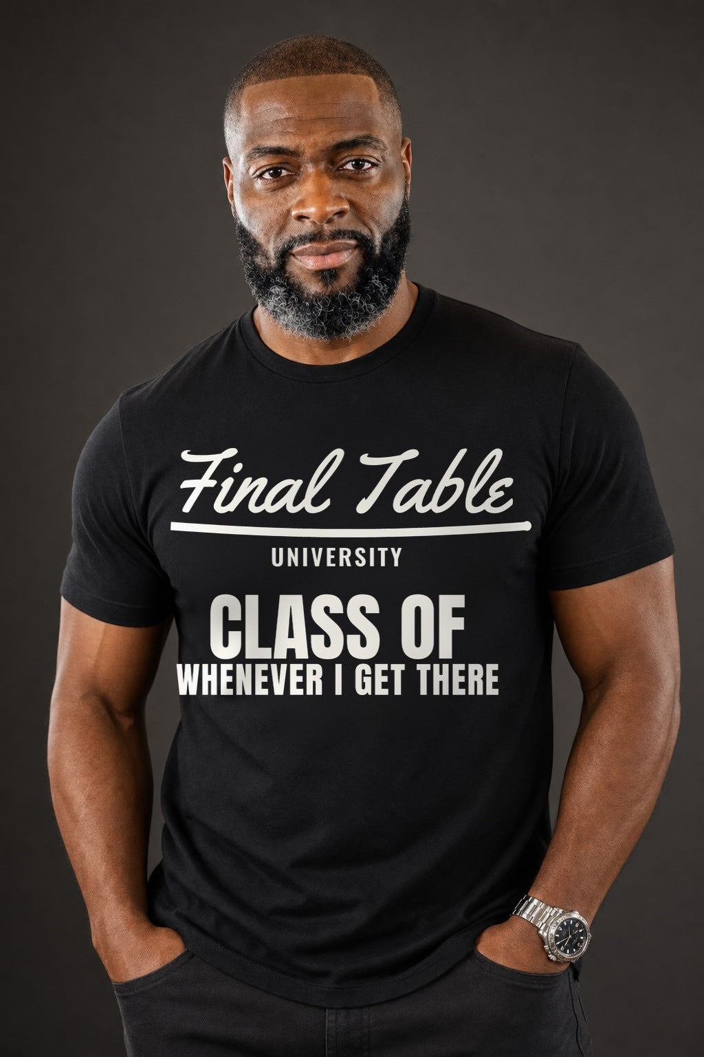 Final Table University Tee