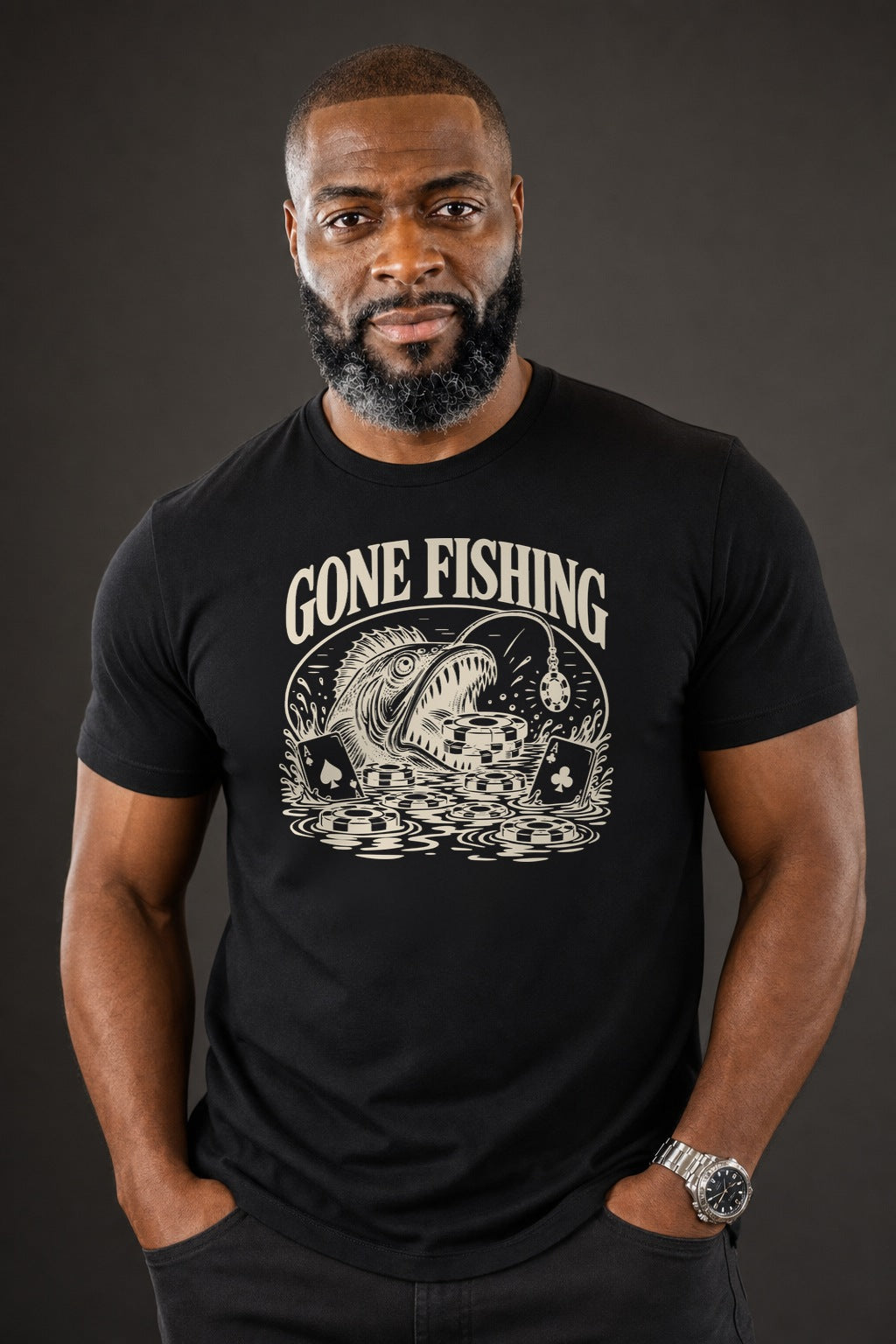 Gone Fishing Tee