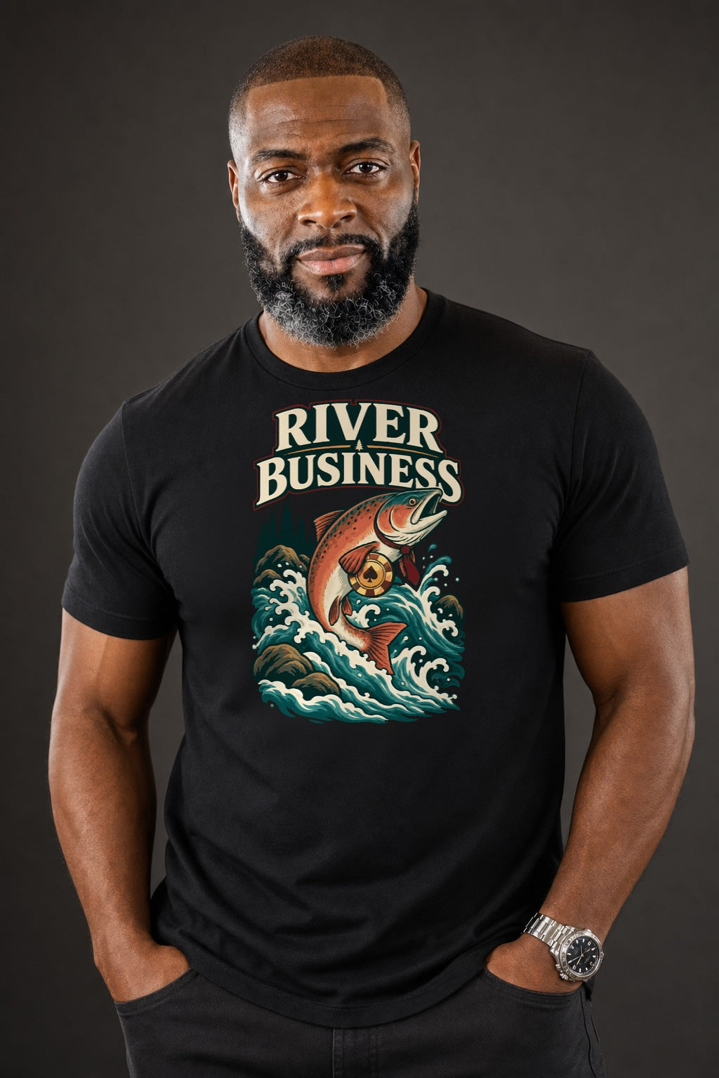River Business Tee