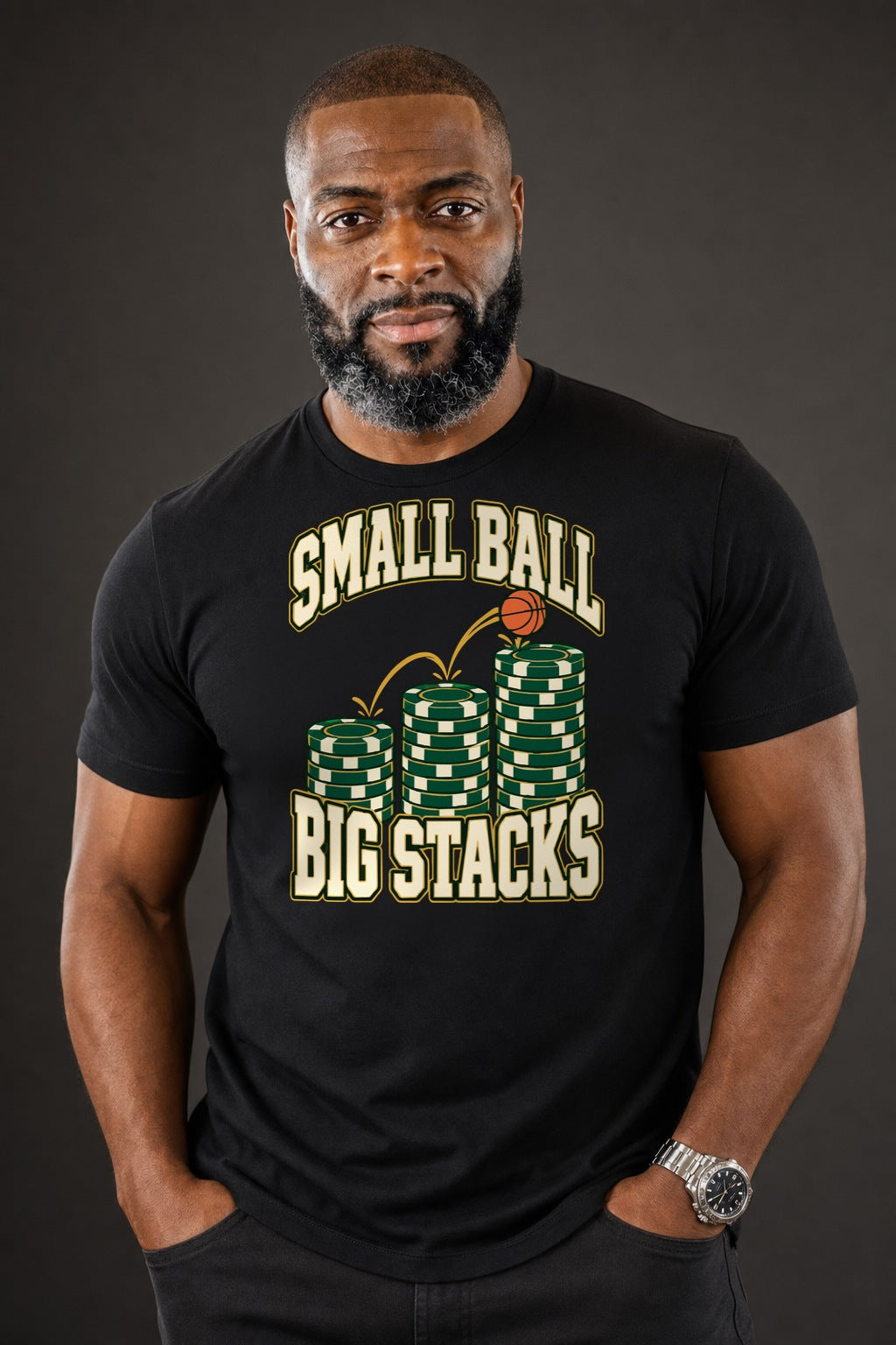 Small Ball Big Stacks Tee